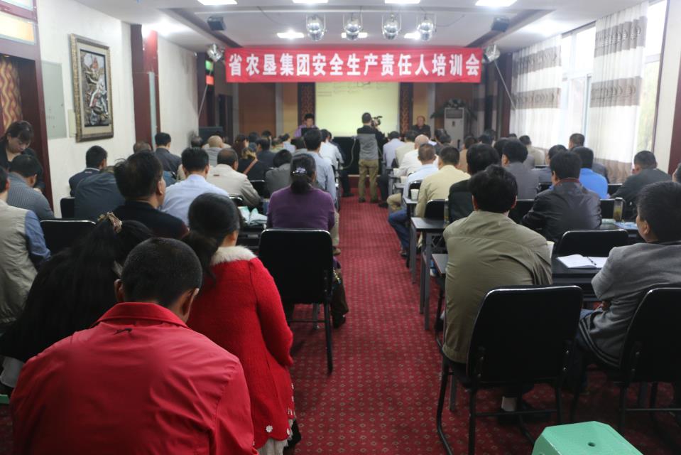 省農墾集團舉辦安全生產責任人專題培訓